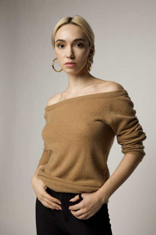 Long Sleeve Off-the-Shoulder