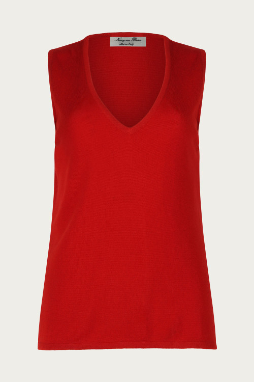 Sleeveless V-Neck